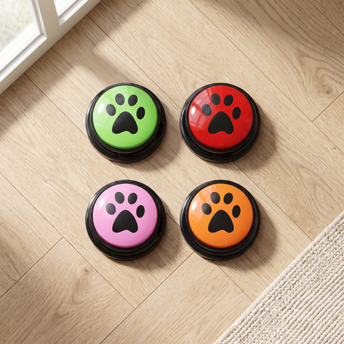 SpeakiPaws™ Pet Communication Buttons — Recordable Voice Buttons for Dogs & Cats